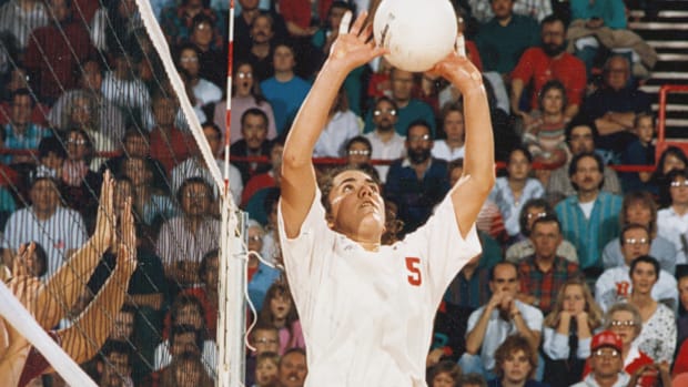 Former Wisconsin volleyball player Laura Abbinante (Credit: UW Athletics)